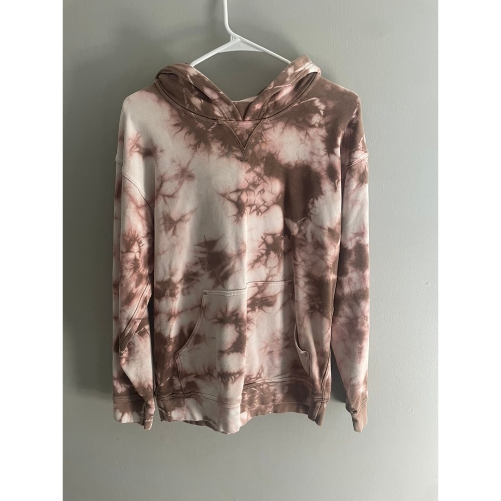 Lululemon All Yours Earth Dye Tie Dye Oversized Pullover Hoodie Sweatshirt Large
